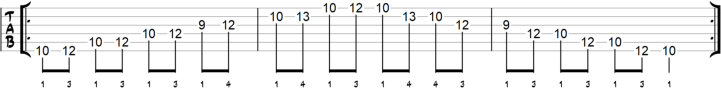 Pentatonic Scale III Exercise 15