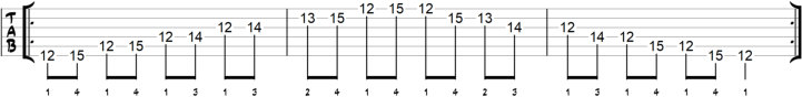 Pentatonic Scale IV Exercise 25