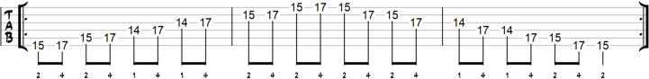 Pentatonic Scale V Exercise 31