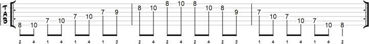 Pentatonic Scale II Exercise 7