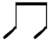 Grouped eighth notes